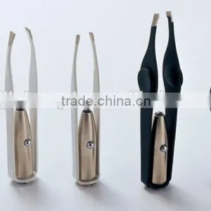 2016 LED Tweezers,painting Tweezers With Silicon Grip thumbnail-1