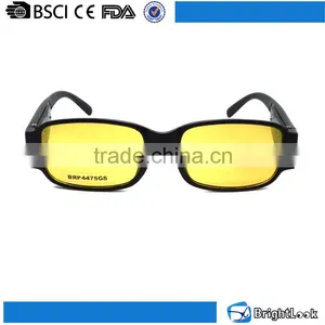 High Standard Yellow Lenses Classical Led Light Night Driving Sunglasses Polarized thumbnail-2