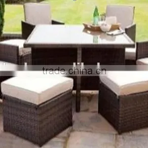 PE Rattan Furniture Set in Garden Out Door Furniture thumbnail-1