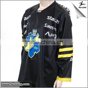 Custom Reversible Full Sublimation Inline Ice Hockey Goalie Jerseys thumbnail-5