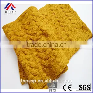 Knitted Scarf Winter Chunky Knit Scarf thumbnail-1