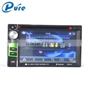 DVD Player Input 12V DVD Auto 6.2" TFT Screen With Bluetooth and Reversing Function thumbnail-1