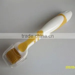 CE Approval Changeable Heads Titanium LED Derma Roller Beauty Vibarting Roller thumbnail-1