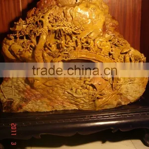 Natural Stone Carving Owls thumbnail-1