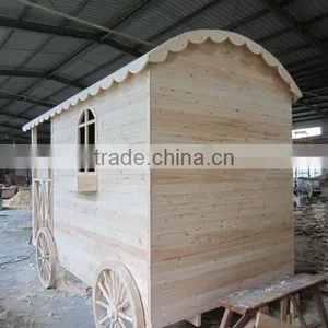 2016 Kids Outdoor Cheap Wooden Playhouse Like Carriage thumbnail-2