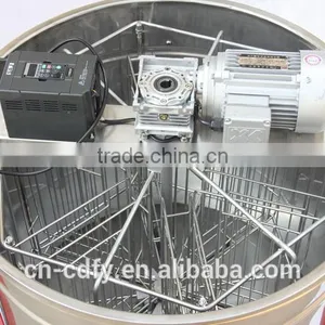 6 Frame Electric Reversible Stainless Steel Honey Extractor thumbnail-1
