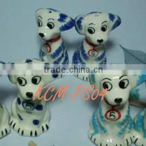Ceramics Salt and Pepper Shakers PS04-A3 thumbnail-1