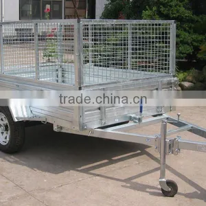 2015 New Products -8x5 Galvanised Caged Trailer thumbnail-4