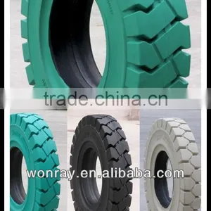 Natural Rubber 9.00-16 Non Marking Solid Tyre thumbnail-1