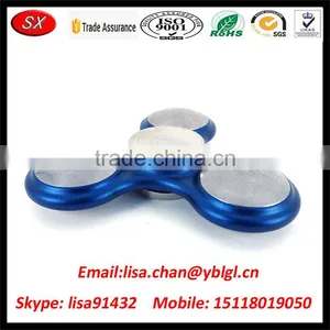 China Supplier Cutom Finger Spinner With Colorful Anozied thumbnail-2