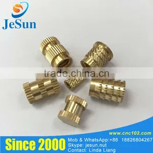 Hot Sale Injection Plastic Copper Nut Knurled Insert M4 M5 M6 thumbnail-4