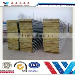 Rock Wool Sandwich Roof Panels/Polyurethane Faux Rock Panel/Galvanized Roof Panels thumbnail-4
