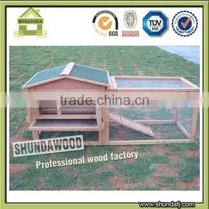 SDR015 Outdoor Wooden Rabbit House Rabbit Hutch Manufacturers thumbnail-3