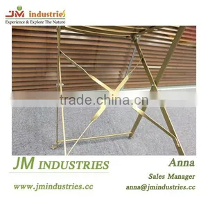 Iron Folding Bistro Chair thumbnail-6