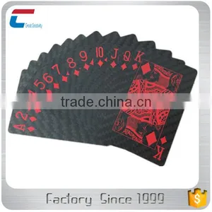 Custom Printable Premium Quality Carbon Fiber Metal Playing Card & Business Cards thumbnail-1