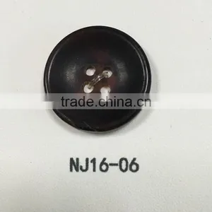 NJ16-06 Real Natural Buffalo Horn Buttons thumbnail-1