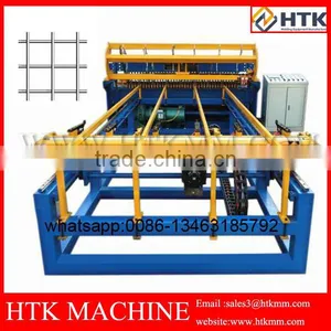 PLC Program Sysem Stucco Bended Wire Roll Mesh Welding Machine thumbnail-1