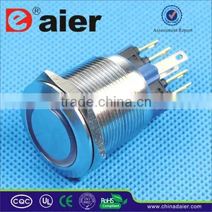 GQ22F-11EL Switch Waterproof,motorcycle Switch 25mm; Push Button Horn; Push the Button Song* thumbnail-1