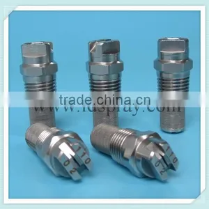 Stainless Steel ss or Brass or pp Plastic Flat Fan Water Veejet Spray Nozzle thumbnail-3