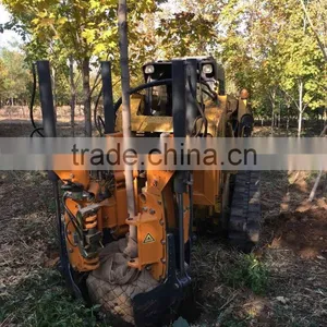 Hot Sale Hydraulic Tree Spade Tree Transplanter Tree Digger Tree Mower Matched Skid Steer Loader Wheel Loader Excavator Tractor thumbnail-2