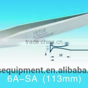High Precision Stainless Steel Tweezers 6A-SA thumbnail-1