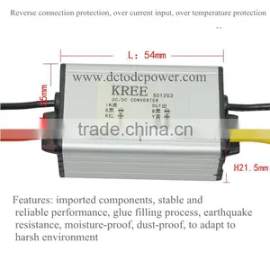 24V36V48V Turn 12V3A DC-DC Step-down DC-DC Power Modules Onboard Vehicle Power Converters thumbnail-2
