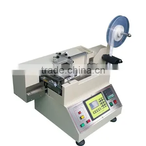 High Speed Positioning Woven Label Hot Cold Cutting Machine thumbnail-1