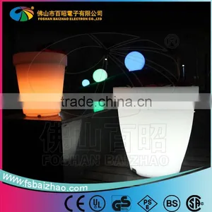 Waterproof Glow Garden LED Flower Pots thumbnail-1