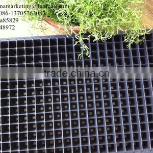 406 Cell Black PS Material Plastic Nursery Seed Germination Tray /Plant Seedling Tray thumbnail-2