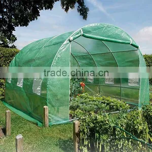 3x3x2M Polytunnel Greenhouse Fully Galvanized Steel Frame Garden Greenhouse thumbnail-1