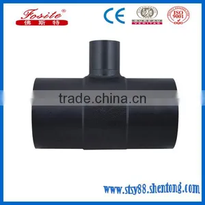 HDPE Butt Fusion Injection Equal Tee Plastic Pipe Fittings thumbnail-1