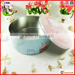 Stainless Round Custom Food Storage Tin Can thumbnail-5