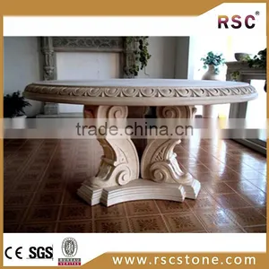 Marble Round Dining Table thumbnail-1