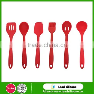 Cooking Utensils Set for the Kitchen Premium Silicone Kitchen Tools Set ISO9001 Certification Food-grade Silicone Cooking Sets thumbnail-1