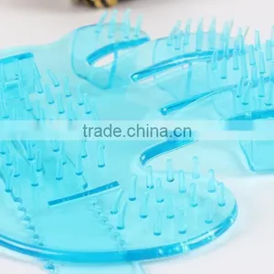 CY109 Wholesale Dog Bath Gloves Pet Massage Brush Pet Grooming Brush thumbnail-2