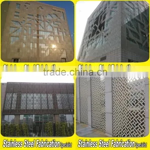 Perporated Stainless Steel Sheet Metal Cladding for Wall Decoration thumbnail-1