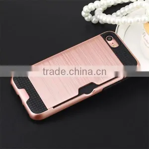 Drawbench Phone Shell Card Slot Back Cover TPU + PC Phone Case for IPhone 7 thumbnail-2