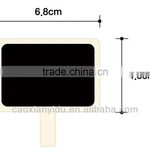 Wholesale in Stock Mini Wooden Clip Blackboard Free Wedding Gift Tags Decorative Gift Tags Multi-function Tag Message Folder thumbnail-4