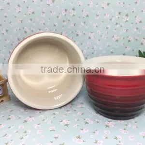 Stocked Kitchenware Bakeware Bowl ,ceramic Soup Bowl for Microwave Oven thumbnail-2