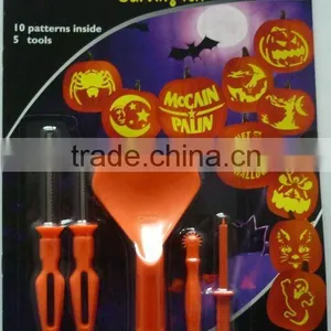 High Quality Halloween Decoration Tool Set Pumpkin Carving Kit thumbnail-1