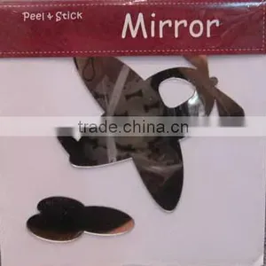 Plane and Wind Arcylic Mirror Wall Stickers thumbnail-1