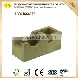Unfinished Factory Handmade Wooden Tape Dispenser thumbnail-2