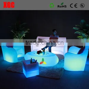 Terrace & Garden Garden Plastic Sofa White Color Furniture 2019 thumbnail-2