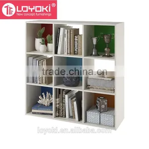 9-Cube Storage Bookcase, 12 by 12-Inch Storage Organizer thumbnail-2