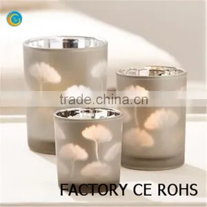 Laser Engrving Leaf Silhouette Candle Holder 100% Payment Protection for Your Covered thumbnail-1