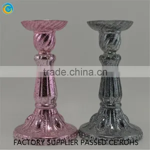 8 Inches Rose Gold Glass Jar Religious Candle thumbnail-6