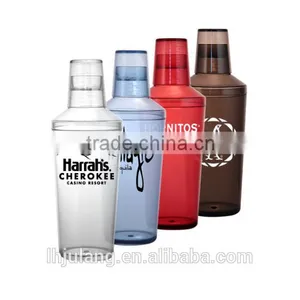 BPA-Free Cocktail Shaker/Plastic Cocktail Shaker/custom Cocktail Shaker thumbnail-1