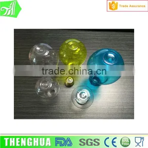 Hot Selling 50ml Mini Light Bulb Shaped Aluminum Lid Clear Plastic Candy Jars thumbnail-1