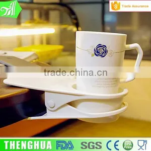 Custom Logo Plastic Table Cup Holder Coffee Drinklip Cup Holder Cilp thumbnail-3