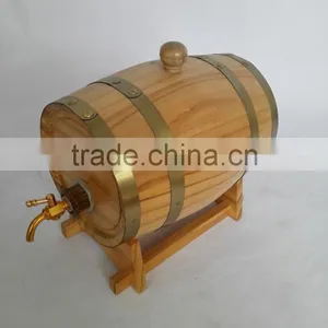 Wooden Barrel Bar thumbnail-6